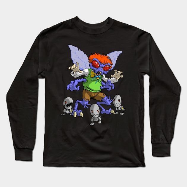 Baxter Stockman Long Sleeve T-Shirt by SketchbooksTees